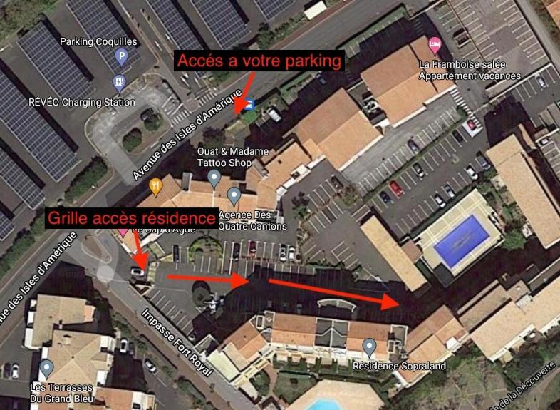 Le Sopraland 419, T2 Climatise, Piscine, Parking Apartment Agde Exterior photo